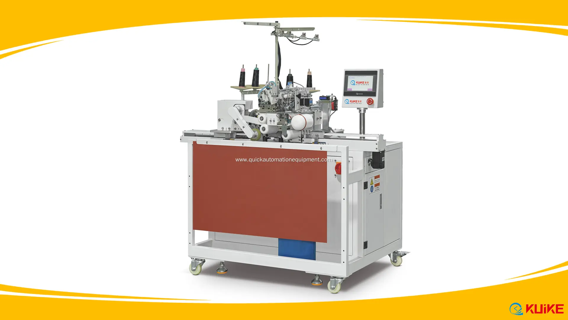 Última generación de máquinas de fijación de bandas de punto acanalado | KUIKE1 1