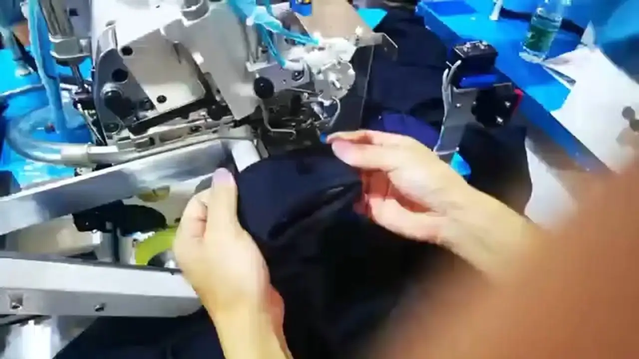 QK-360 Automatic Cuff Stitching Machine 1
