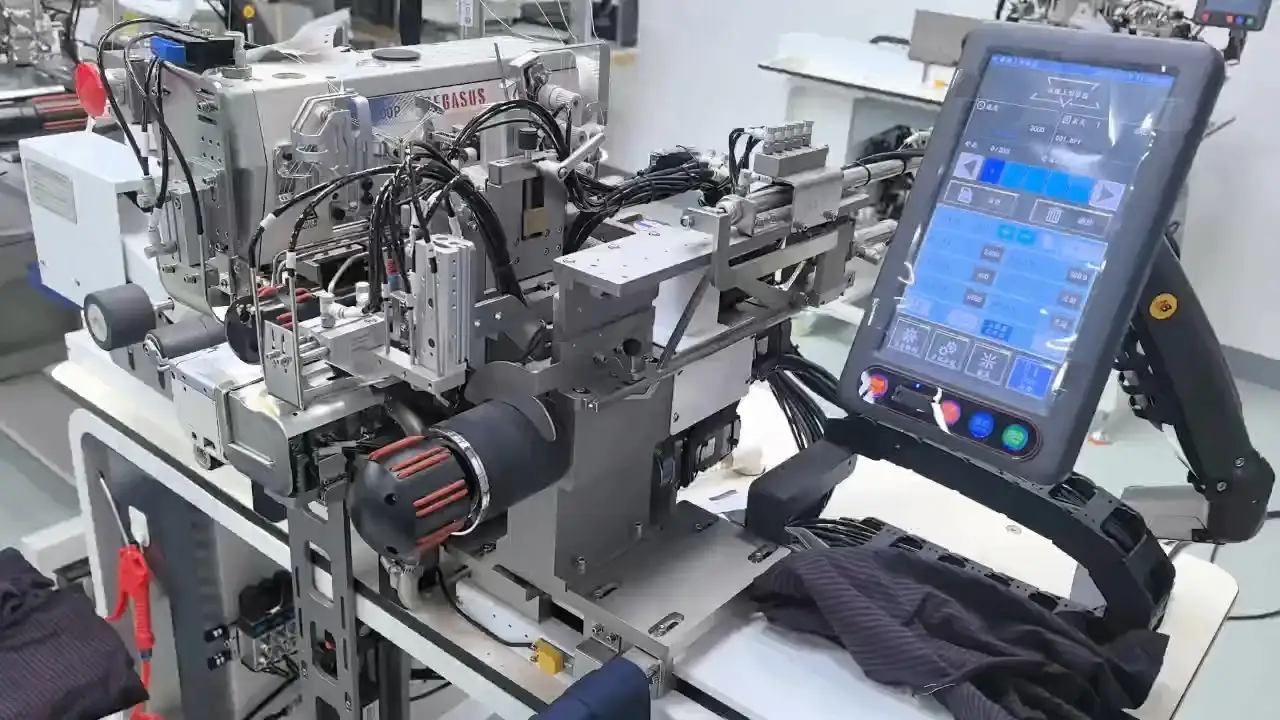 QK-375S Automatic Underwear Elastic Waistband Attaching Machine 1