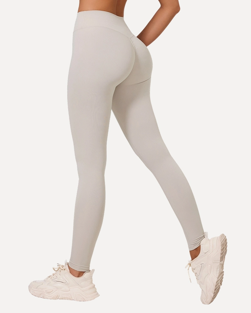 Custom Quick Dry Tummy Control Gym Scrunch Butt Leggings For Women XTCK08 1