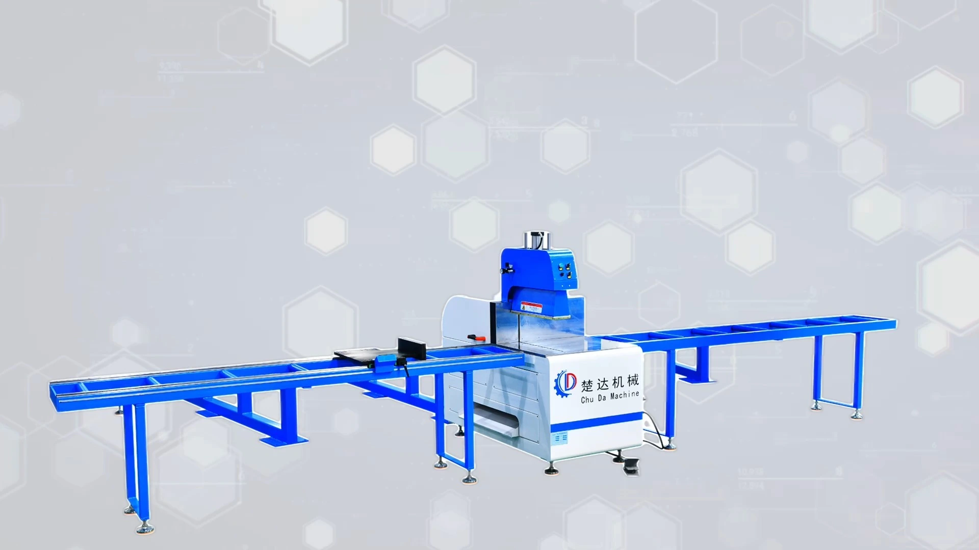 Semi Automatic Precision Aluminum Cutting Machine With Dual Linear Guides CD-480 1