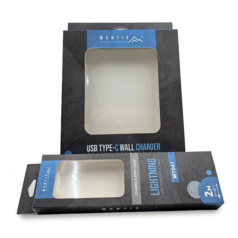 Usb type-c wall paper box with window 1