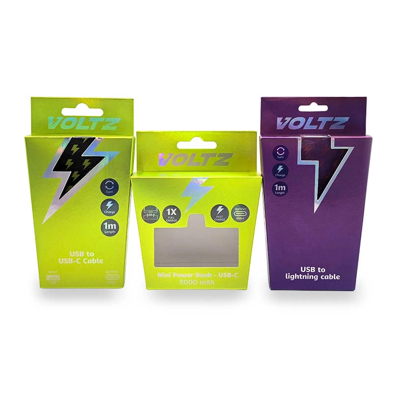 Green USB to Lightning cable box manufacturer 1