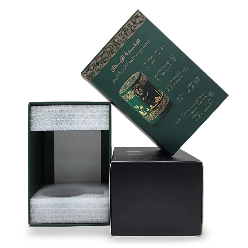 High-quality black printed gift box manufacture 1