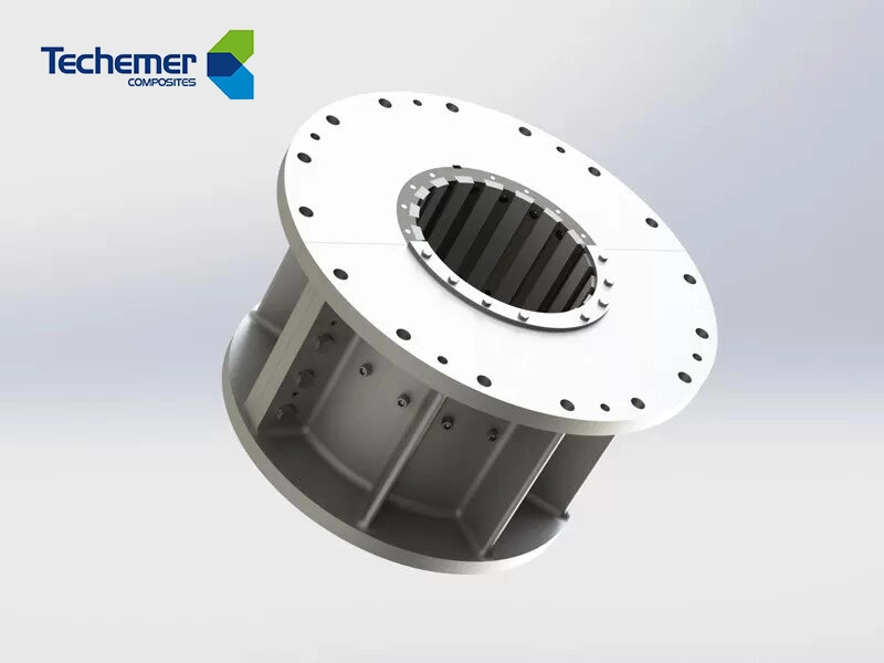 Water-Lubricated Bearings for Pumps Interference Press Fit Tear-Resistant Replacement for Thordon SXL 1