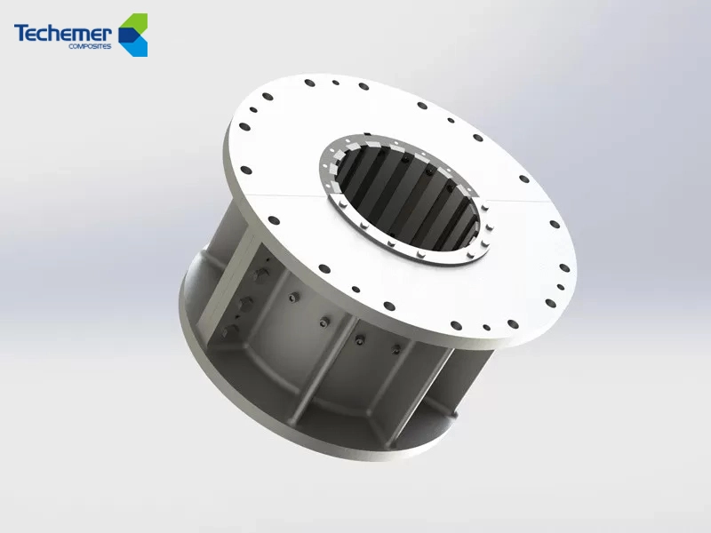 Water-Lubricated Rudder Bearing With Long Life Span Replacing Thordon SXL 1