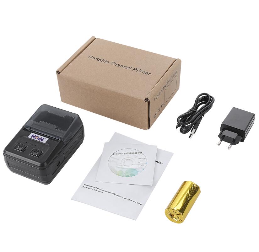 HOIN HOP-Q200 58mm থার্মাল হ্যান্ডহেল্ড পোর্টেবল রসিদ প্রিন্টার ট্যাক্সি প্রিন্টার 14