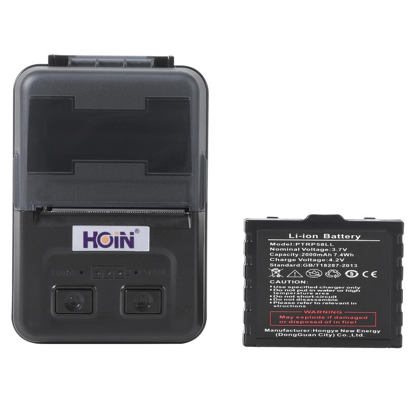 HOIN HOP-Q200 58mm থার্মাল হ্যান্ডহেল্ড পোর্টেবল রসিদ প্রিন্টার ট্যাক্সি প্রিন্টার 11