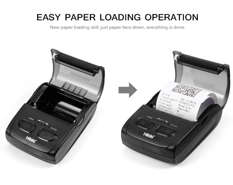 BIS certified USB Blue toot Mini 58mm POS Thermal Receipt printer with Roll Paper and CD manual