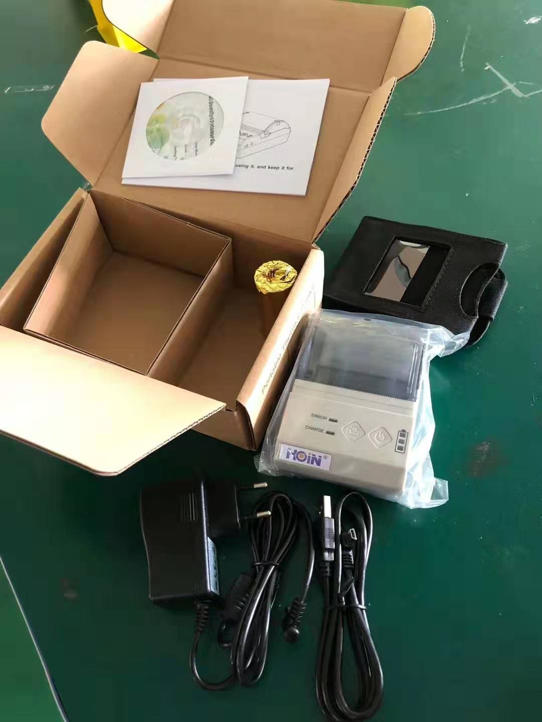 ৫৮ মিমি মিনি পিওএস থার্মাল পোর্টেবল অ্যান্ড্রয়েড মোবাইল রসিদ ইউএসবি বিটি হ্যান্ডহেল্ড প্রিন্টার বিনামূল্যে অ্যাপ ২০০০ এমএএইচ ব্যাটারি সহ