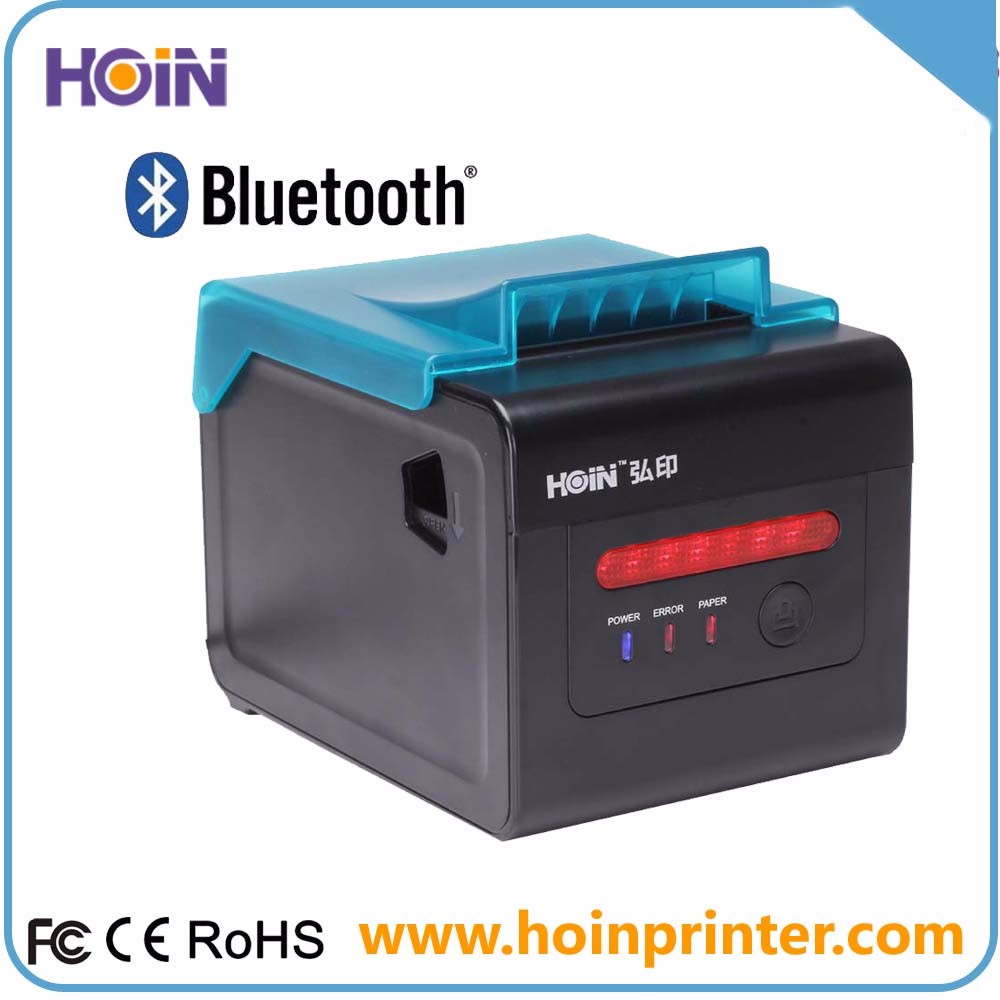 HOIN HOP-H801 চায়না 300mm/s স্পিড USB BT অটো কাট 80mm POS রসিদ প্রিন্টার অ্যালার্ম কিচেন প্রিন্টার কিচেন অ্যালার্ম প্রিন্টার 8