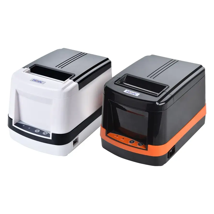 HOIN - Wholesale Mini Label barcode Sticker Printer USB Computer Label shipping sticker printers Thermal Label Barcode Printer 1