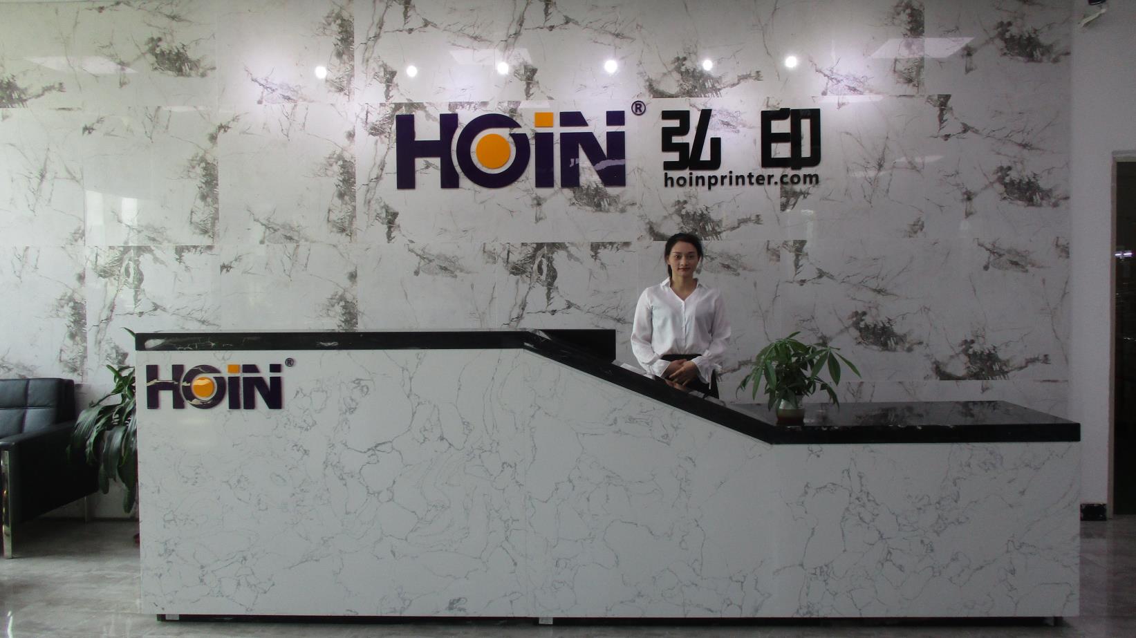 HOIN - পাইকারি মিনি লেবেল বারকোড স্টিকার প্রিন্টার USB কম্পিউটার লেবেল শিপিং স্টিকার প্রিন্টার থার্মাল লেবেল বারকোড প্রিন্টার 16