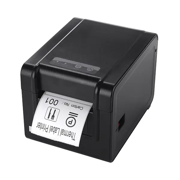 HOIN HOP-HQ80 78 мм термопринтер штрихкодов, 3-дюймовый термопринтер штрихкодов для этикеток 1