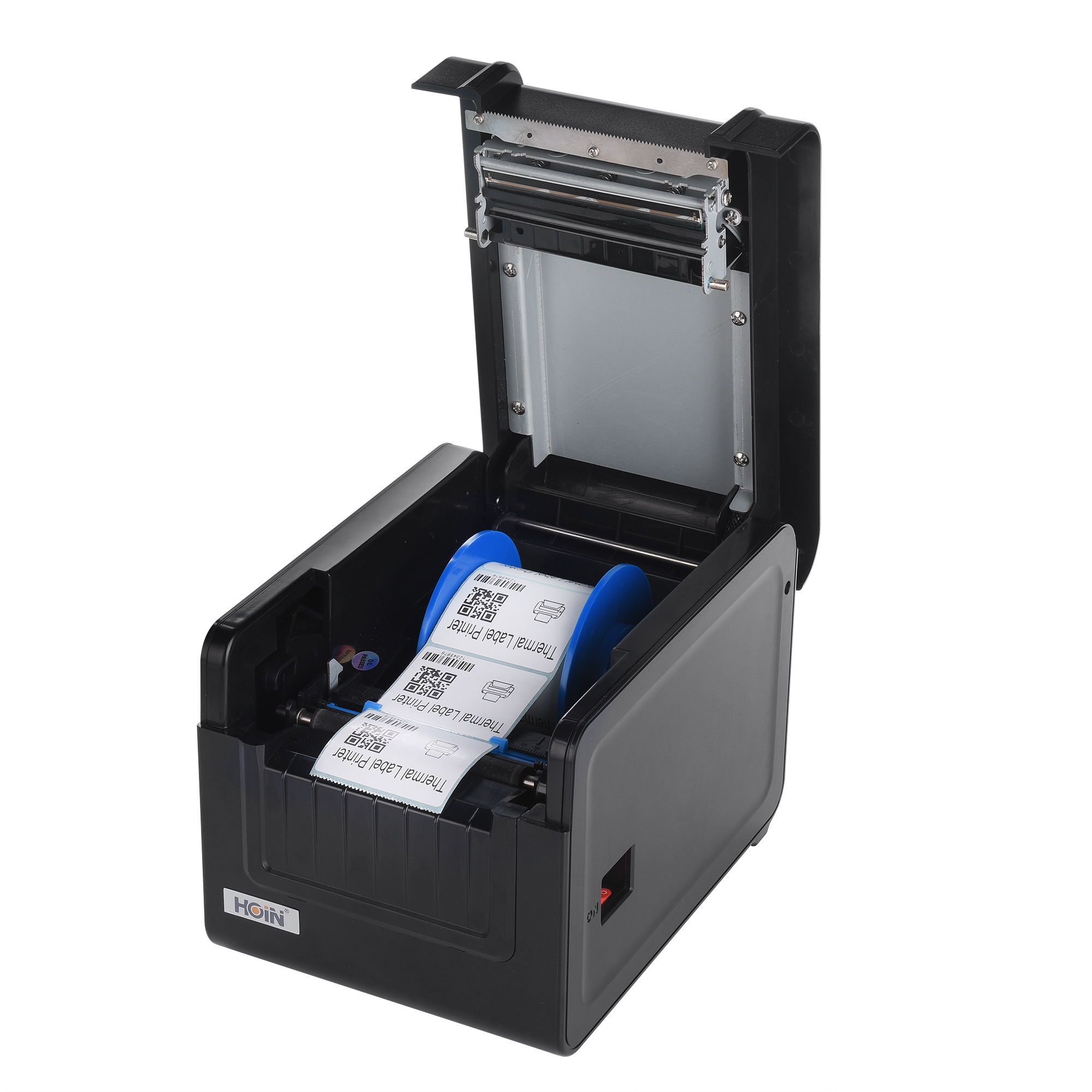 থার্মাল বারকোড প্রিন্টার কারখানা উচ্চ মানের সস্তা 1D 2D লোগো গ্রাফিক হাই স্পিড USB BT 3 ইঞ্চি 78mm