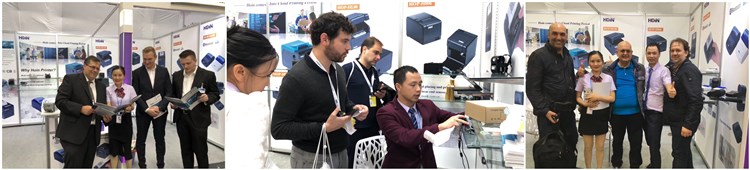 Factory Thermal Label Printer mini barcode LOGO printer for shipping label coffee shop warehouse hospital sticker 58mm