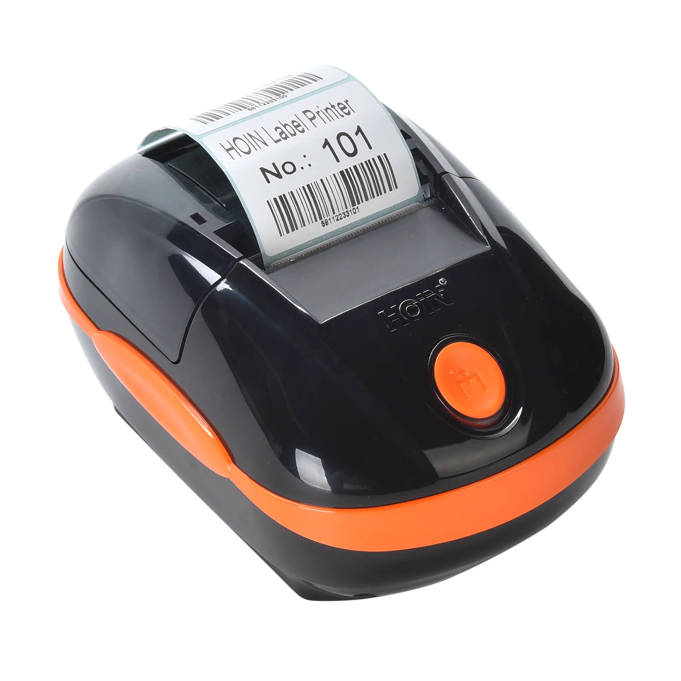 چاپگر بارکد حرارتی 2 اینچی 58 میلی‌متری ارزان HOIN، چاپگر بارکد حرارتی با رابط USB BT، چاپگر بارکد برچسب حرارتی 1
