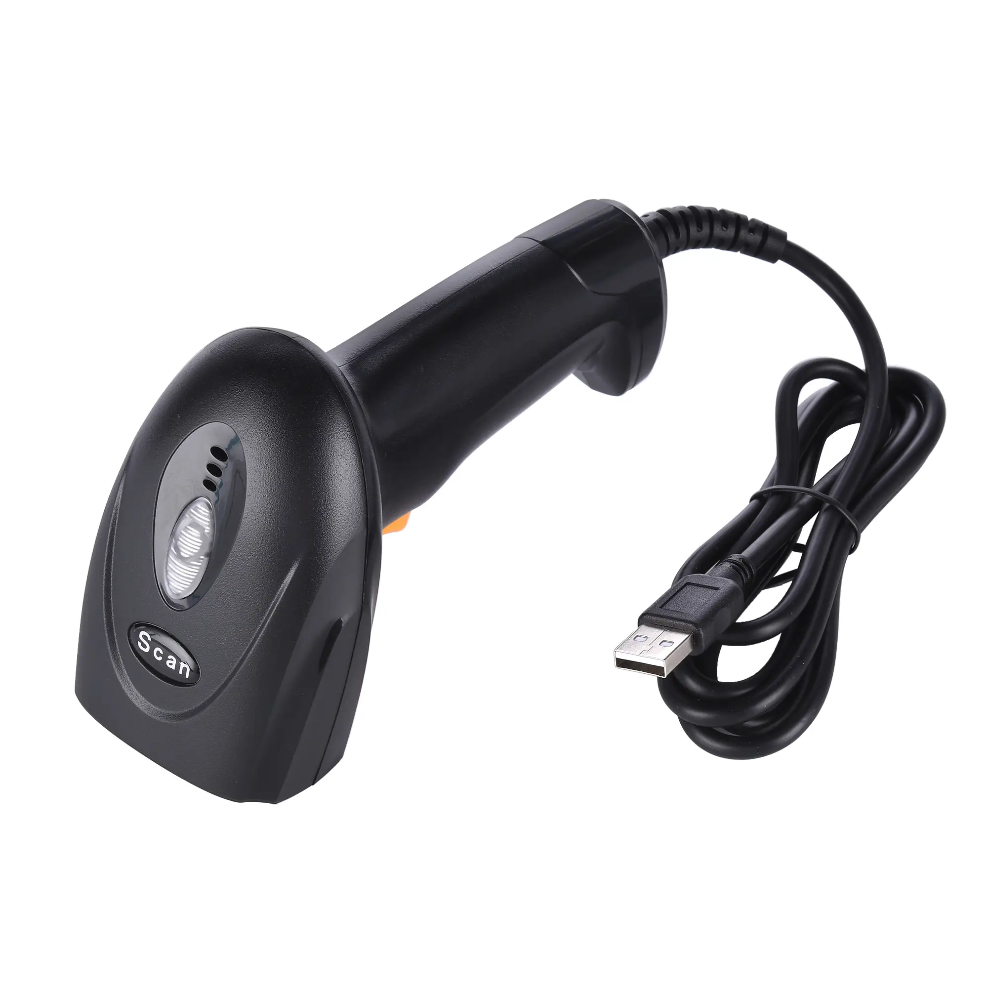 HOIN - 1D 2D QR Barcode Scanner Supported USB Cable Wired Wireless Laser Scanner HOP-660 Barcode Scanner 1