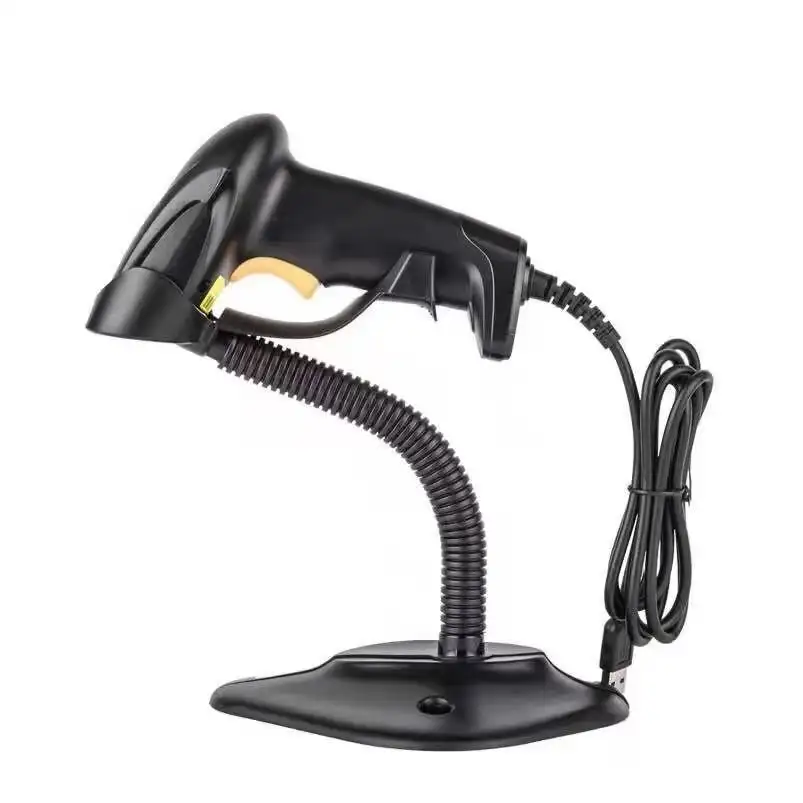 HOIN - 2D wireless Barcode Label Scanner Laser Scanner 100Meters Fast Speed Scanner Barcode Scanner 1