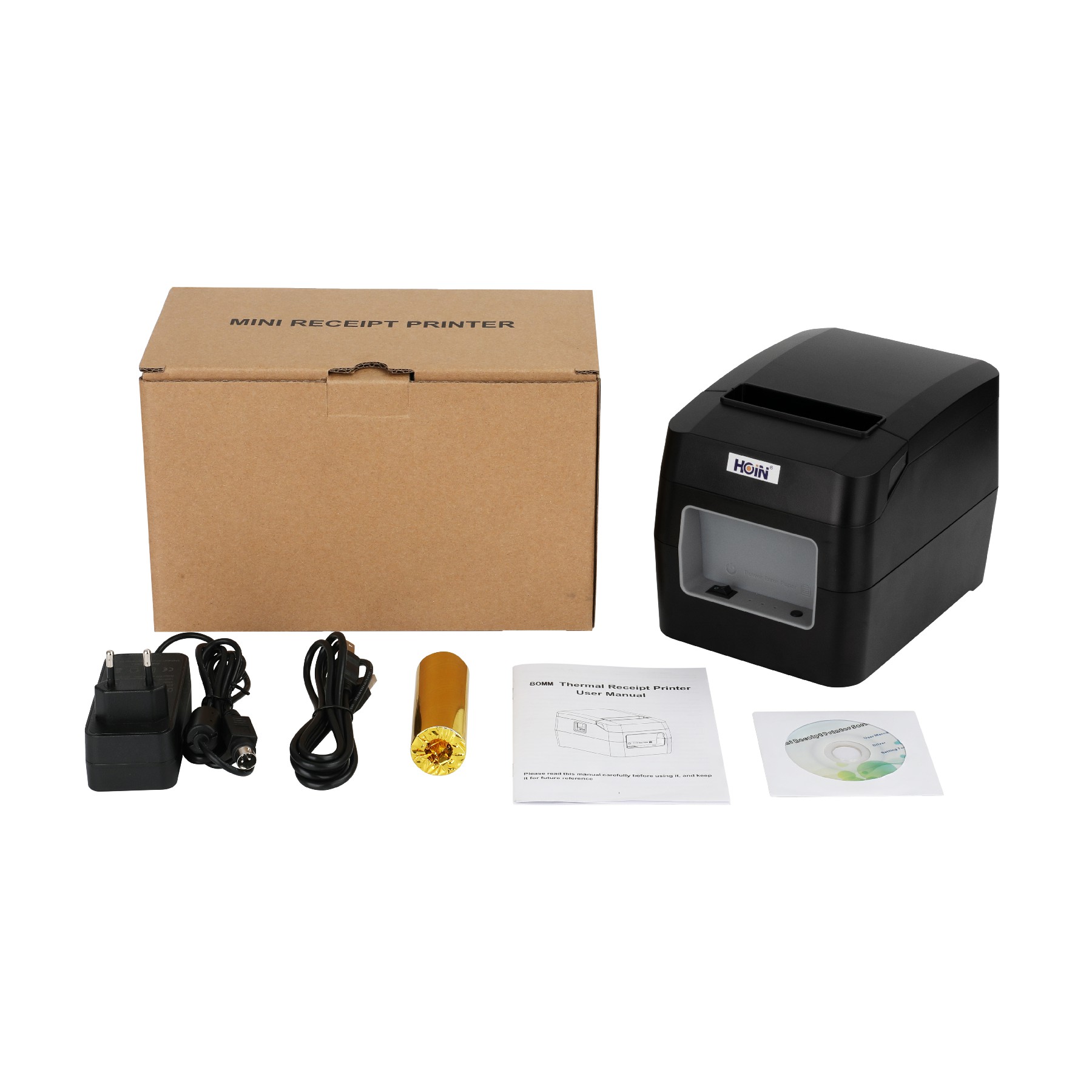 অ্যান্টি-ড্রপ হেভি ডিউটি থার্মাল রসিদ প্রিন্টার HOP-E803 3