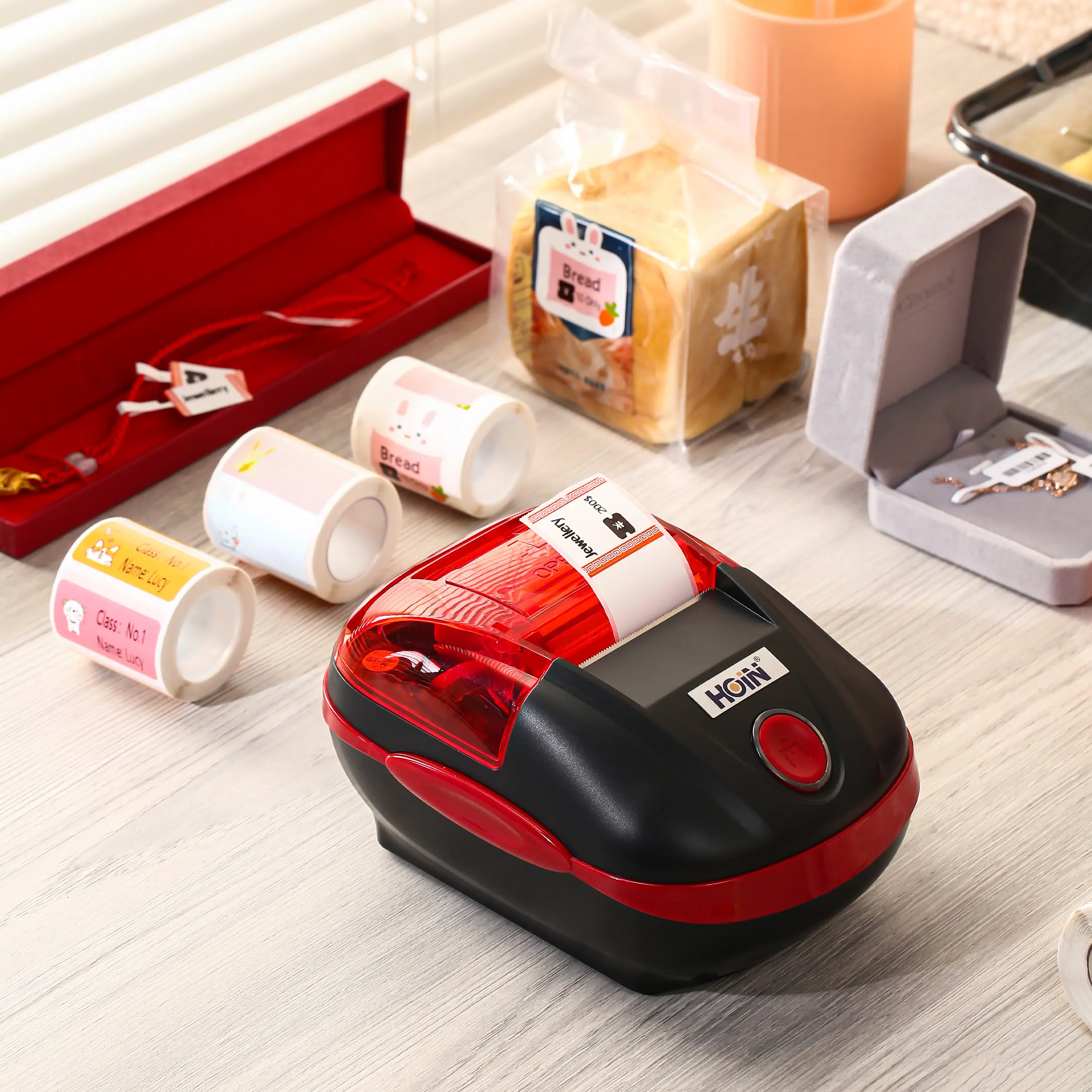 Custom small barcode printer Supply Manufacturer | HOIN 4
