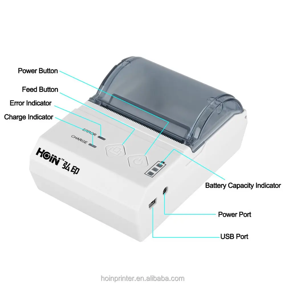 58mm portable mini thermal printer at Wholesale Prices | HOIN 4