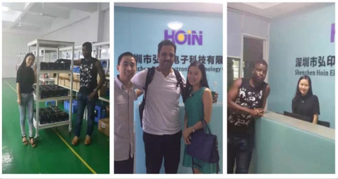  Imprimante thermique Hoin HOP-H58 USB+BT 58 mm, système POS, imprimante de reçus, BIS CE, FCC ROHS