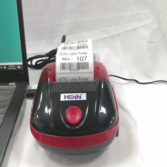 थर्मल लेबल प्रिंटर 6x4 थोक मूल्यों पर | HOIN 10