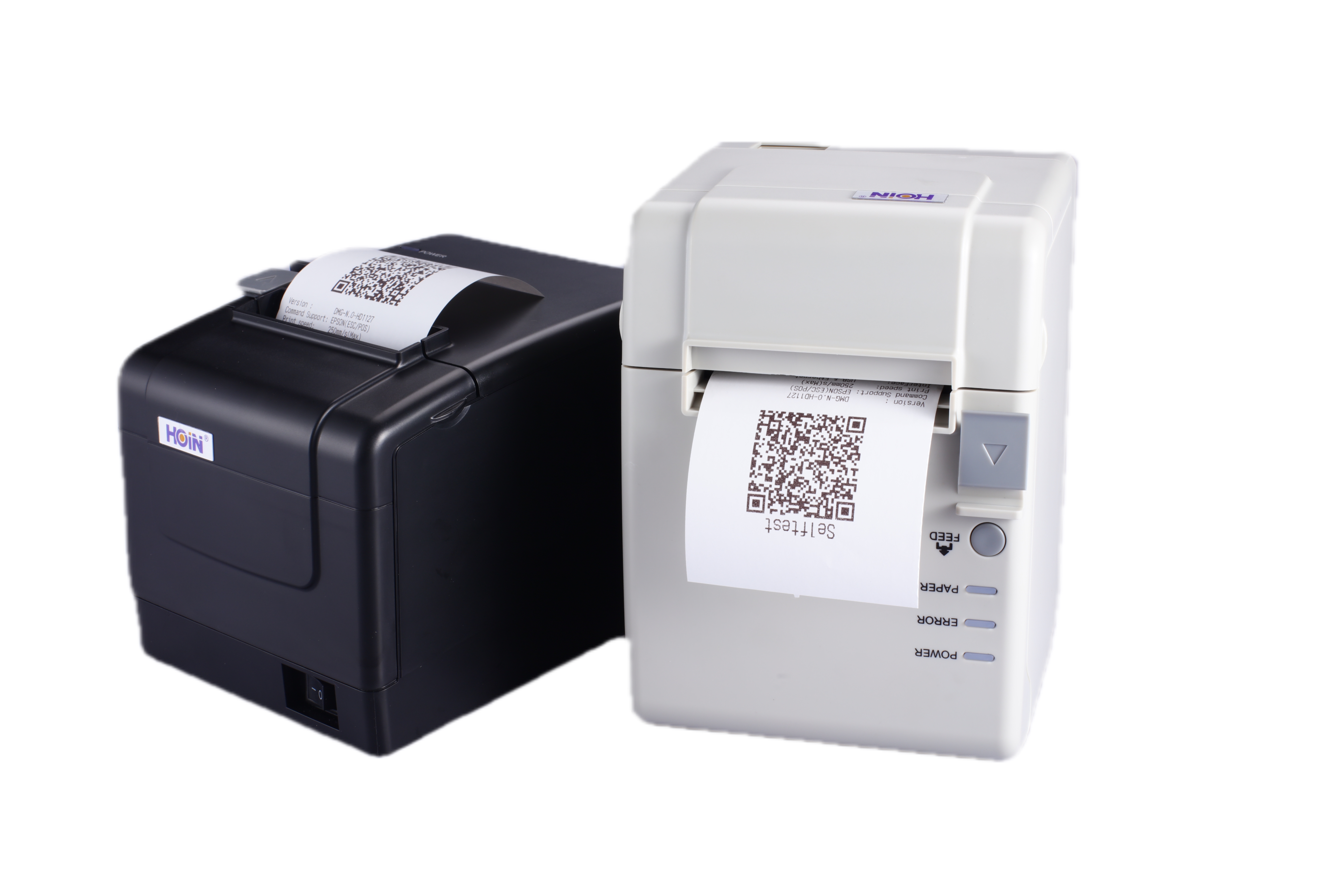 Impresora térmica Hoin HOP-H806 de escritorio de 80 mm con puerto USB, serie, LAN y Bluetooth. 9
