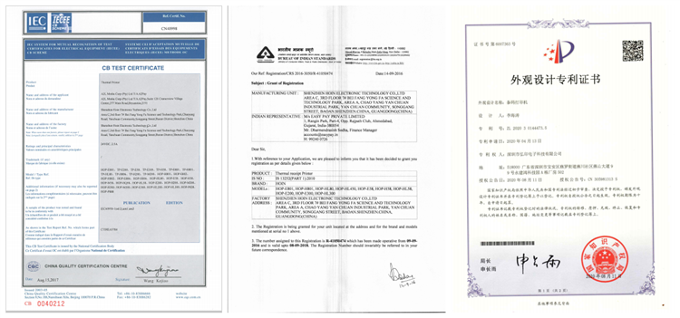 HOIN - POS 80mm USB Thermal printer Wireless cheap price pos system lan BT thermal printer 80mm Desktop Thermal Printer 23