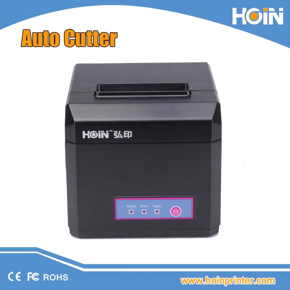 HOIN - POS টার্মিনালের জন্য থার্মাল 80mm রসিদ প্রিন্টার USB সিরিয়াল ল্যান ইন্টারফেস 80mm POS সিস্টেম প্রিন্টার 9