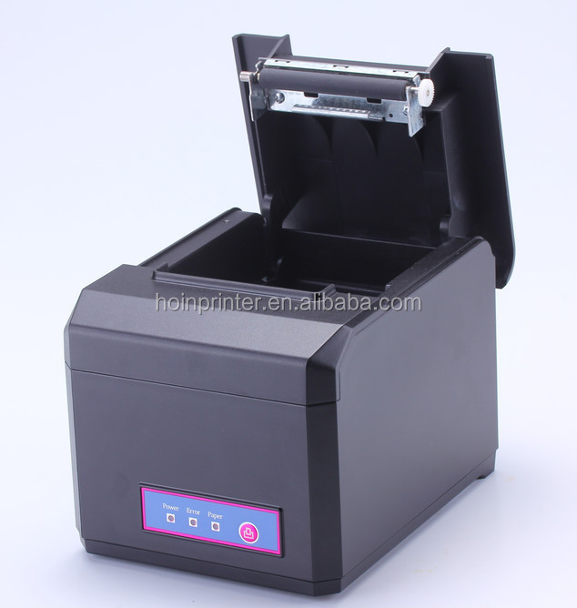 HOIN - POS টার্মিনালের জন্য থার্মাল 80mm রসিদ প্রিন্টার USB সিরিয়াল ল্যান ইন্টারফেস 80mm POS সিস্টেম প্রিন্টার 10