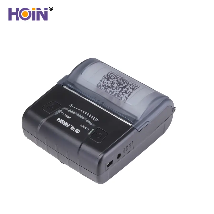 Battery 80MM Portable Receipt Printer Wireless USB+BT+Wifi for IOS+Android+windoW 80mm Portable Thermal Printer 1
