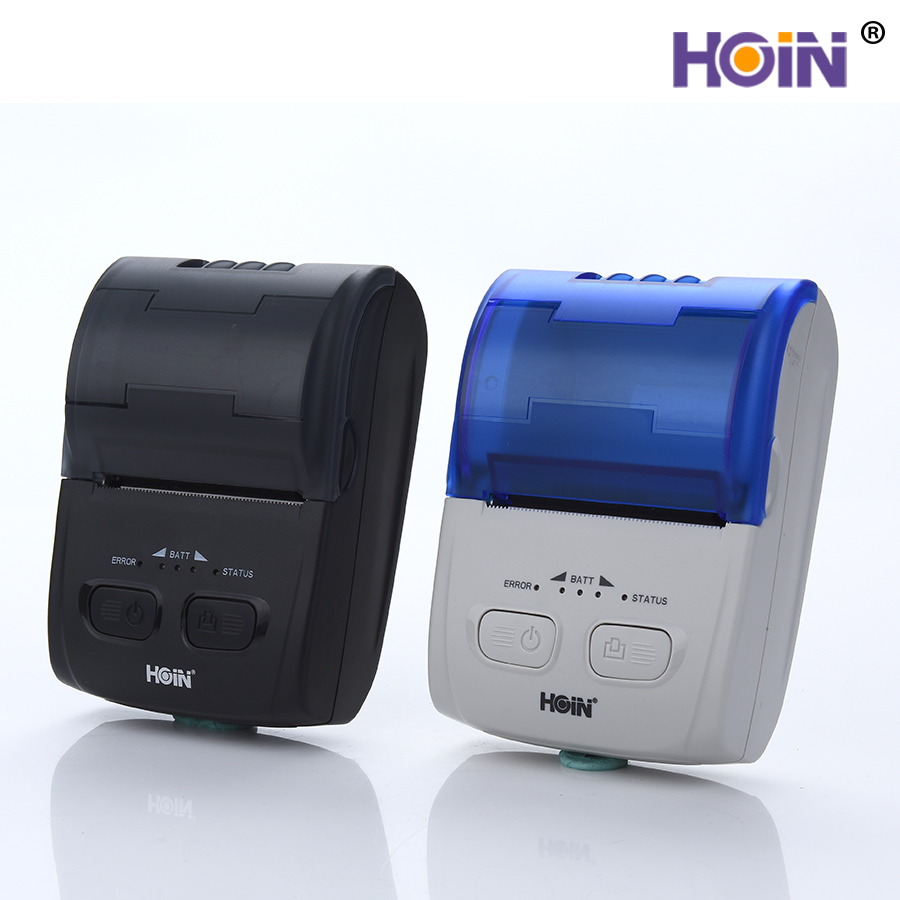 HOIN - mini wireless USB BT pos receipt printer portable thermal receipt printer 58mm portable thermal printer 13