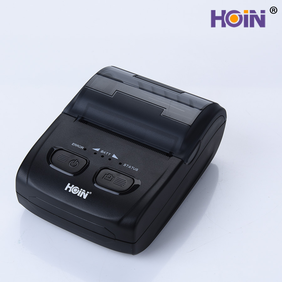 HOIN - mini wireless USB BT pos receipt printer portable thermal receipt printer 58mm portable thermal printer 8