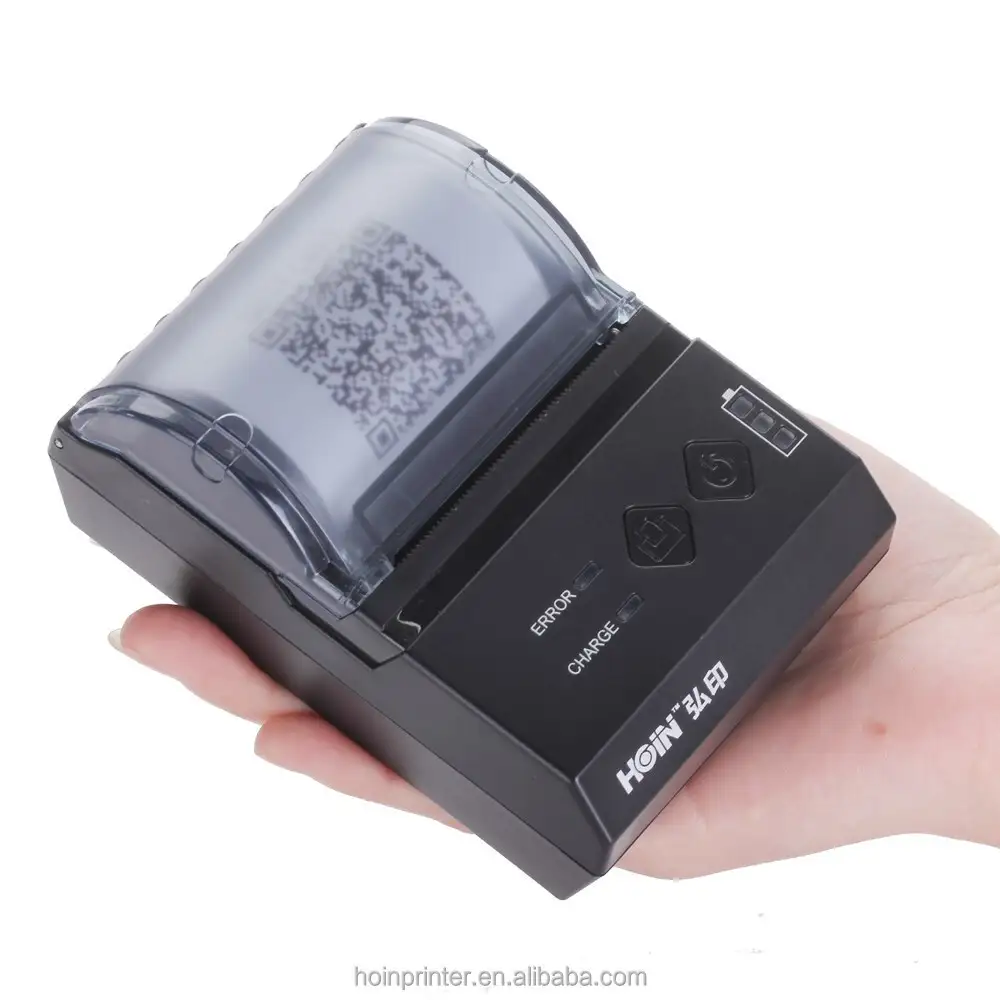 HOIN - 58mm Portable BT Mini Printer For Computer Android Factory Price 58mm portable thermal printer 1
