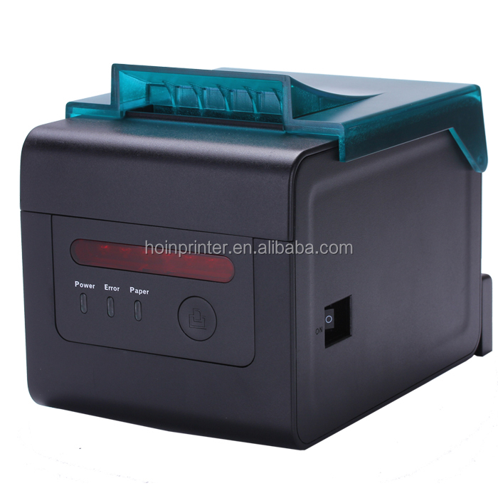 HOIN - GPRS SMS প্রিন্টার 3G থার্মাল রিসিপ্ট প্রিন্টার 80mm খাবারের জন্য অনলাইন অর্ডার 80mm রান্নাঘরের অ্যালার্ম প্রিন্টার 10