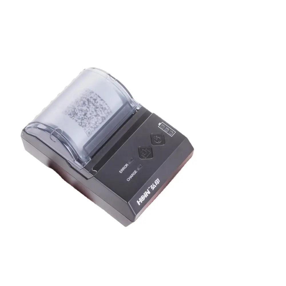 HOIN - 58 мм беспроводной портативный USB-принтер BT Android. Популярный портативный термопринтер HOP-E200 шириной 58 мм. 1
