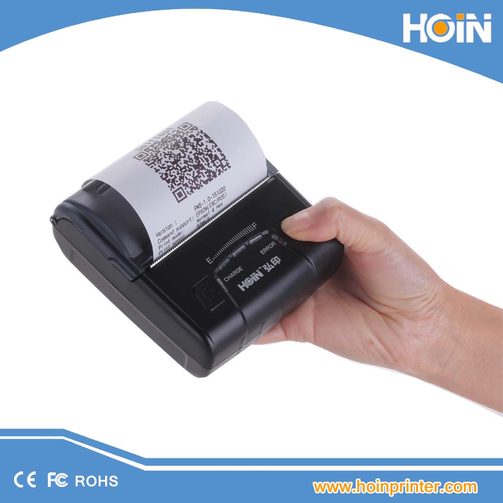 HOIN - 80mm হ্যান্ডহেল্ড মিনি রসিদ প্রিন্টার BT USB Hoin নতুন মডেল HOP-E300 80mm পোর্টেবল থার্মাল প্রিন্টার 13