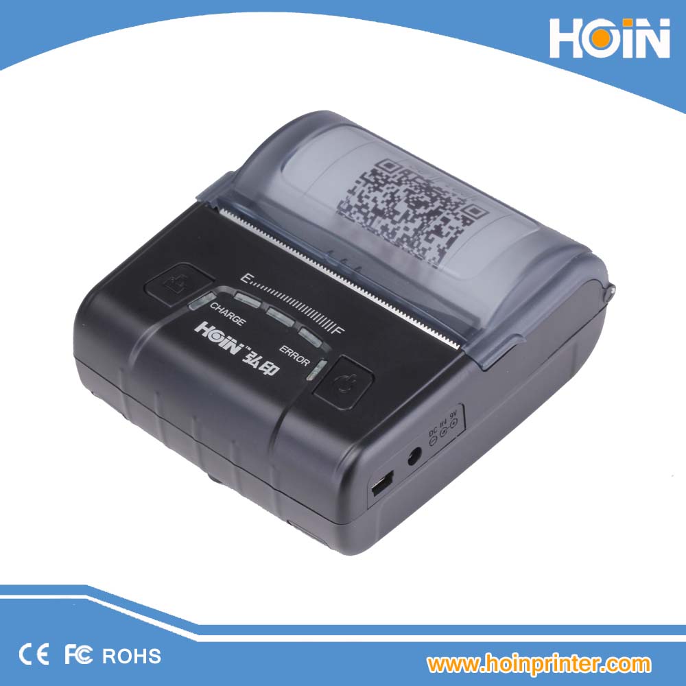 HOIN - 80mm হ্যান্ডহেল্ড মিনি রসিদ প্রিন্টার BT USB Hoin নতুন মডেল HOP-E300 80mm পোর্টেবল থার্মাল প্রিন্টার 8