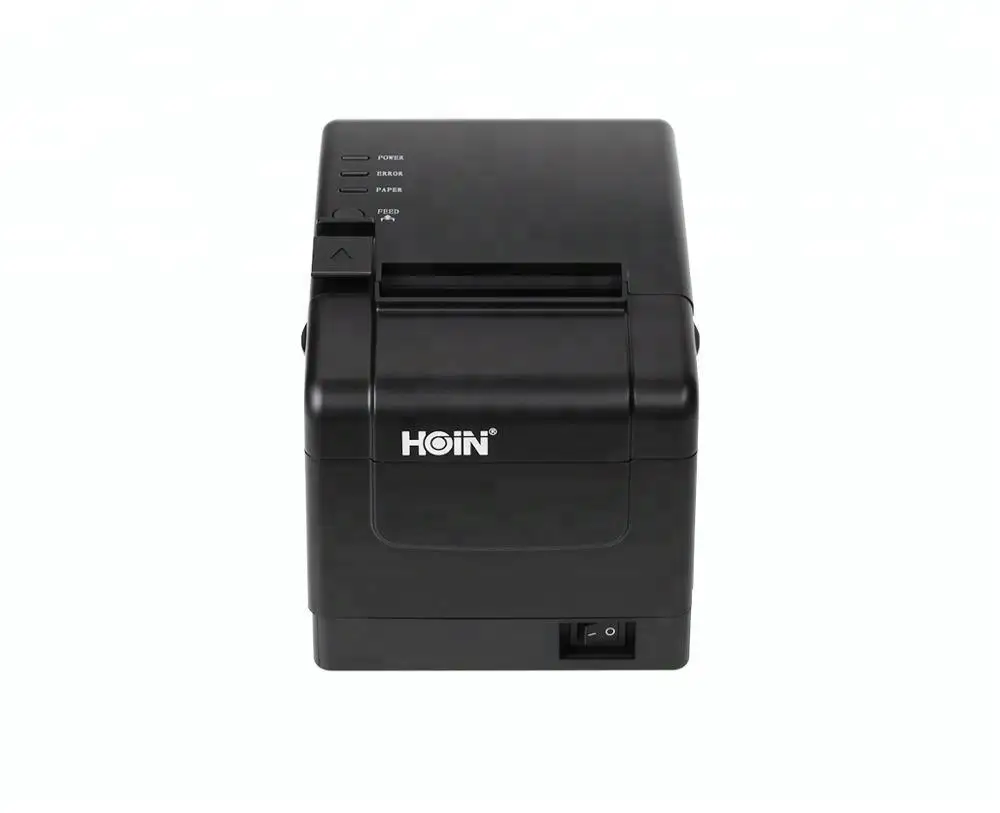 HOIN - Hoin New Model POS Receipt Printer H806 with Internet(100M)+USB+COM interface 80mm POS system printer 1