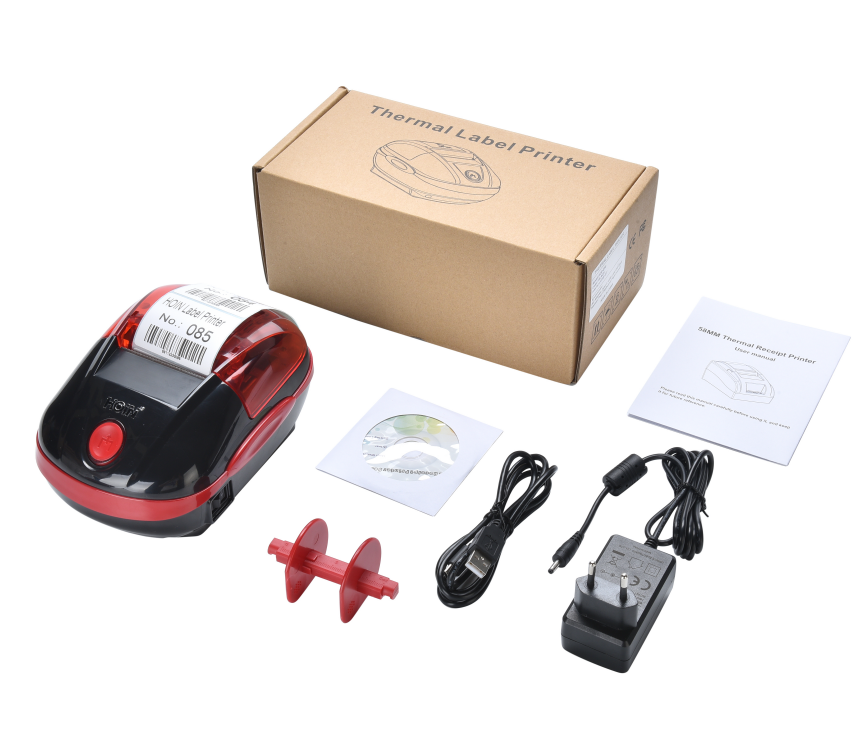 HOIN - মিনি লেবেল বারকোড প্রিন্টার BIS থার্মাল প্রিন্টার বিনামূল্যের সফটওয়্যার সহ সস্তা থার্মাল স্টিকার প্রিন্টার থার্মাল লেবেল বারকোড প্রিন্টার 13