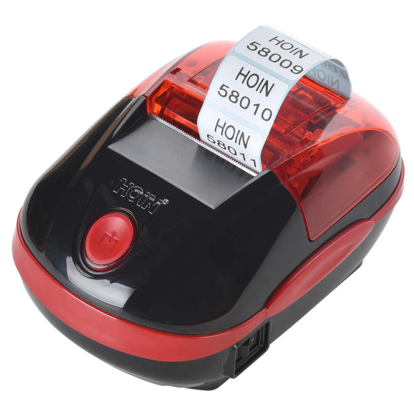 HOIN - মিনি লেবেল বারকোড প্রিন্টার BIS থার্মাল প্রিন্টার বিনামূল্যের সফটওয়্যার সহ সস্তা থার্মাল স্টিকার প্রিন্টার থার্মাল লেবেল বারকোড প্রিন্টার 10