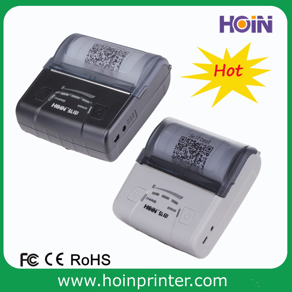 POS রসিদ প্রিন্টার BT USB 80mm পোর্টেবল হ্যান্ডহেল্ড মিনি 80mm প্রিন্টার