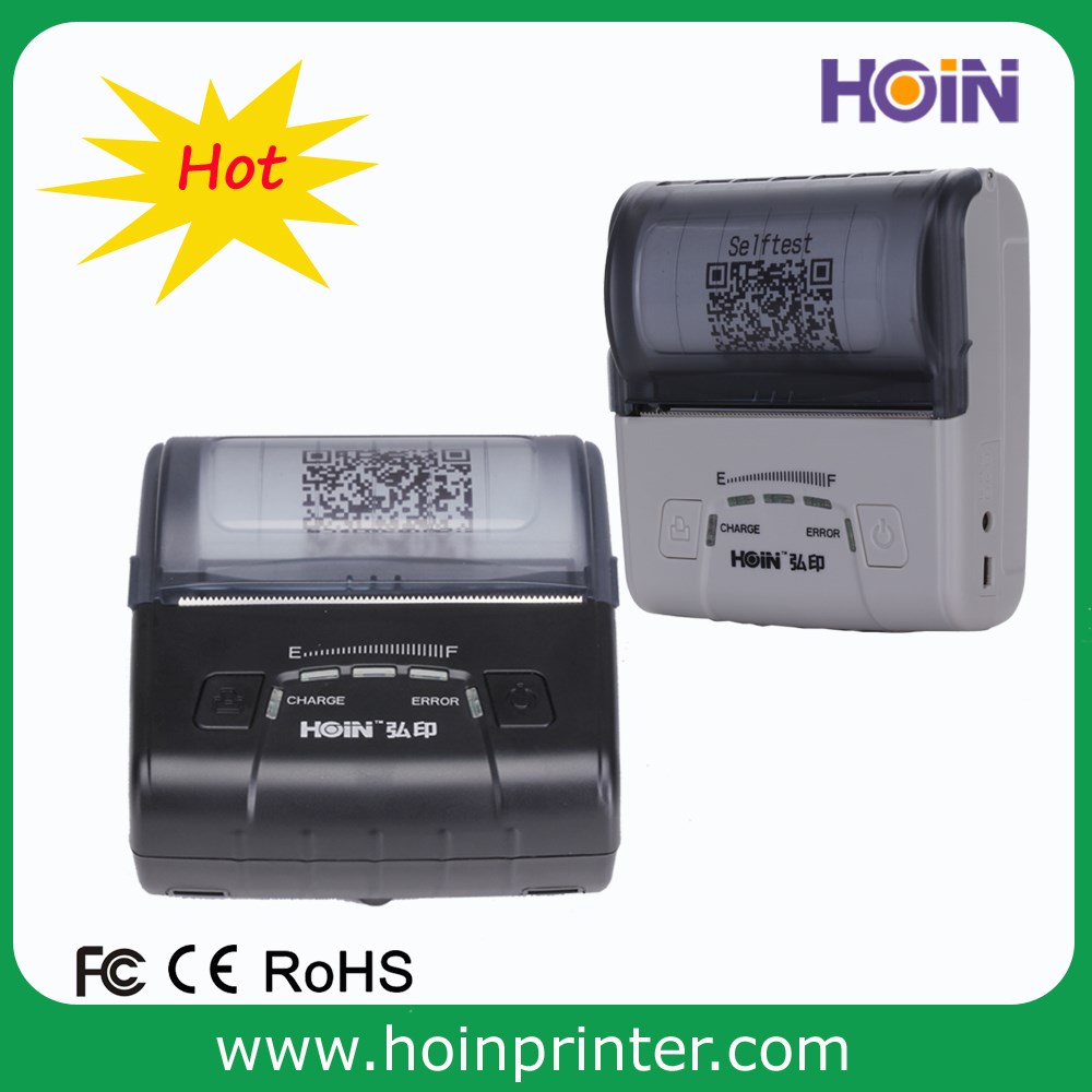 POS রসিদ প্রিন্টার BT USB 80mm পোর্টেবল হ্যান্ডহেল্ড মিনি 80mm প্রিন্টার