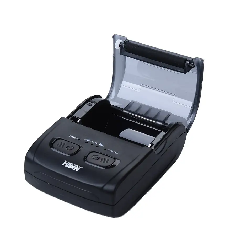 HOIN - Impressora térmica portátil Hoin HL58 USB BT para Android e iOS, impressora térmica portátil de 58 mm 1