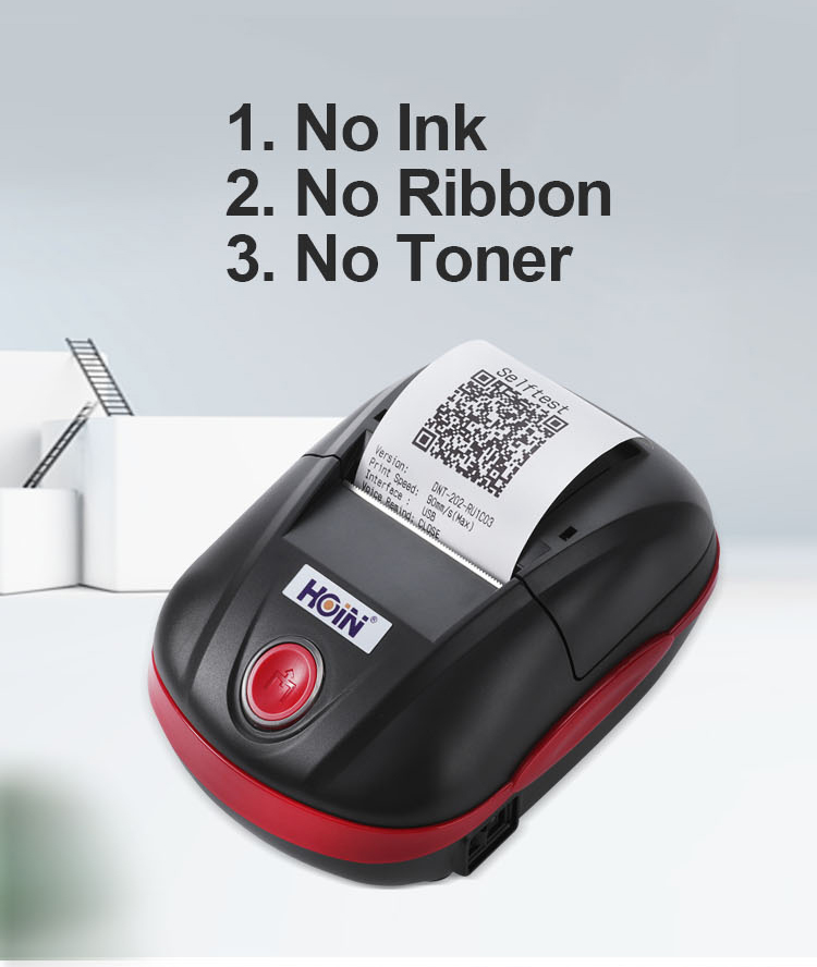 HOP-E582 ফ্যাক্টরি 58mm মিনি ব্লুটুথ পকেট প্রিন্টার Pos ওয়্যারলেস উইন্ডো অ্যান্ড্রয়েড আইওএস ছোট মিনি প্রিন্টার 8