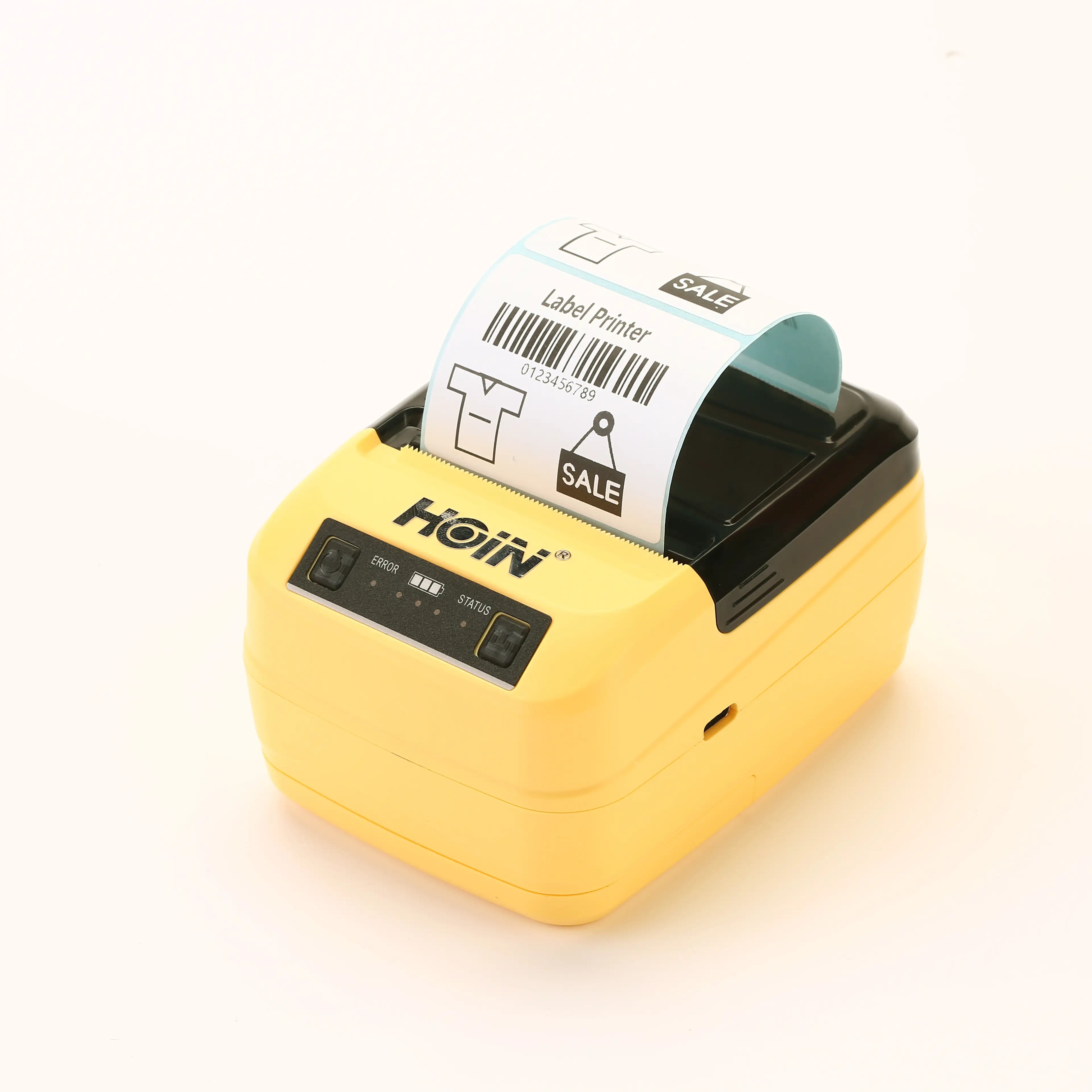 Máy in nhãn nhiệt màu vàng 2 inch hỗ trợ máy in nhãn và máy in hóa đơn nhà cung cấp Trung Quốc 1
