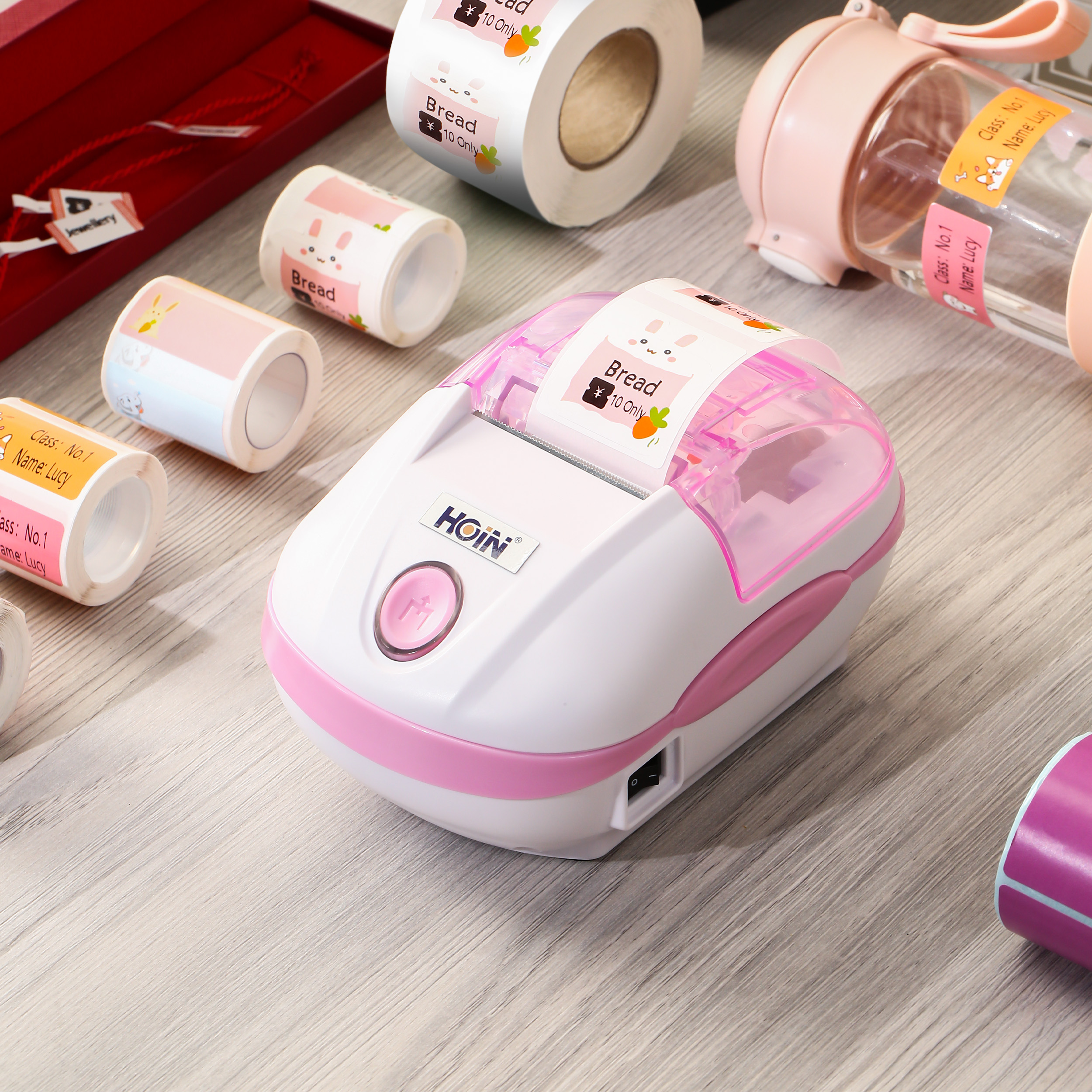 ২ ইঞ্চি মিনি ডেস্কটপ ২ ইন ১ থার্মাল রিসিপ্ট এবং লেবেল প্রিন্টার 9