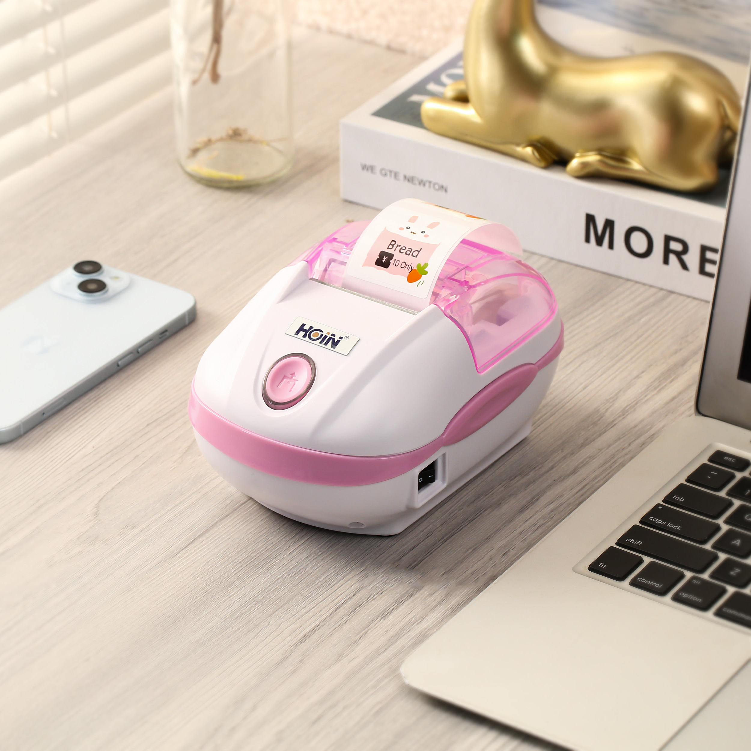 ২ ইঞ্চি মিনি ডেস্কটপ ২ ইন ১ থার্মাল রিসিপ্ট এবং লেবেল প্রিন্টার 10